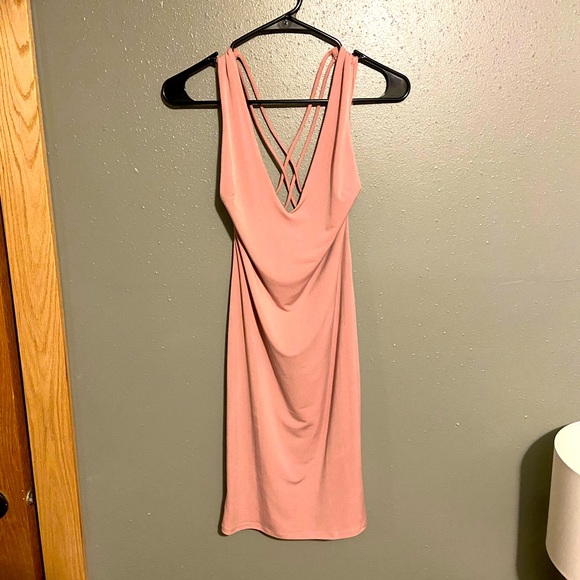 Pink strapy bodycon - Picture 2 of 3